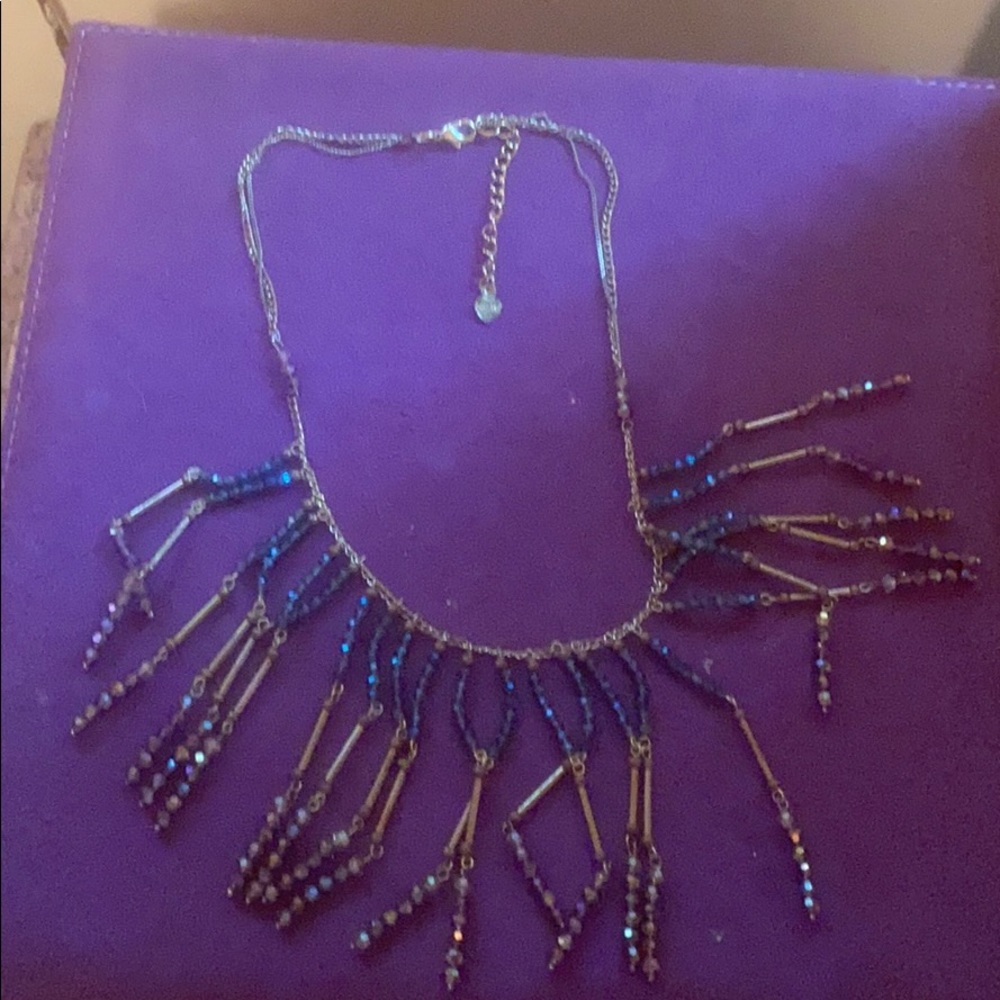 Swarovski Crystal dangling necklace designer made